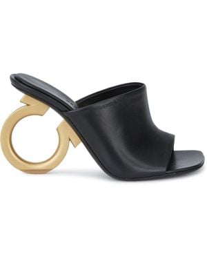 Ferragamo Shoes Mules - Black