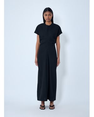 TOTEME Slouch Wool Dress - Blue