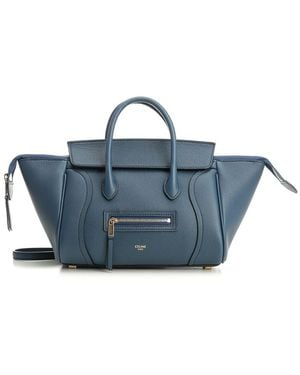 Celine Small Luggage Bag - Blue