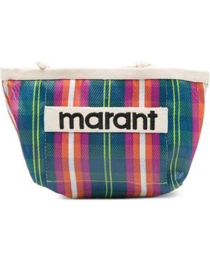 Isabel Marant Powden Nylon Pouch - White