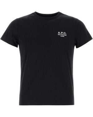 A.P.C. T-Shirt Apc Rue Madame - Black