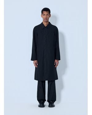 Prada Classic Single-Breasted Coat - Blue