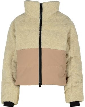 Canada Goose Beige Polyester Blend Down Parka Jacket - Natural