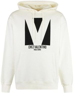 国内発送☆VALENTINO☆イニシャルロゴHOODIE/WHITE Valentino VLTN Logo Print Hoodie White/Red – Lucca Fashions