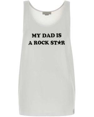Stella McCartney Cotton Tank Top - Gray