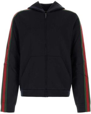 Gucci Midnight Jersey Sweatshirt - Blue