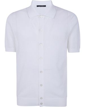 Tagliatore Short Sleeves Shirt - White
