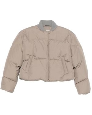 Khrisjoy Neutrals Jackets - Gray