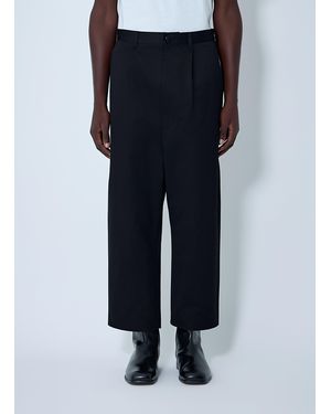Junya Watanabe Pleated Wide-Leg Pants - Blue