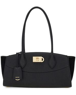 Ferragamo Tote Bags - Black