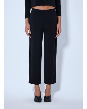 Issey Miyake Elasticated Waist Pants - Blue