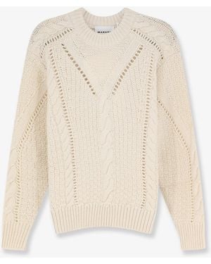 Isabel Marant Marant Etoile Wool Blend Sweater - White