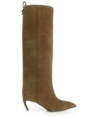 The Attico "Lea" Boot - Green