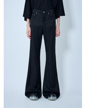Rick Owens Flared Pants - Blue