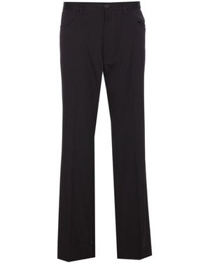 Balenciaga Regular Fit Tailored Pants - Black