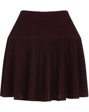 Alaïa Skirt - Purple