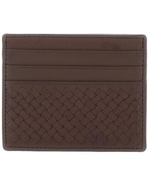 Dragon Diffusion Card Holder With Woven Design - Brown