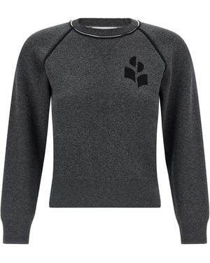 Isabel Marant Marant Etoile 'Loriby' Knit Sweatshirt - Black