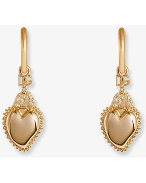 Dolce & Gabbana Dolce & Gabbana Dolce & Gabbana Brass Earrings - Metallic