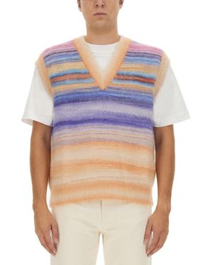 Missoni Knitted Vest - Blue