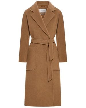 Max Mara Long Cashmere Coat - Brown