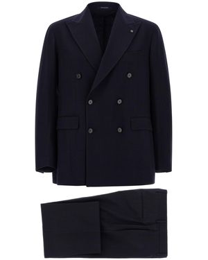 Tagliatore 'New York' Dress - Blue