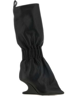 Rick Owens Tower Cantitaquito 8 Boots - Black