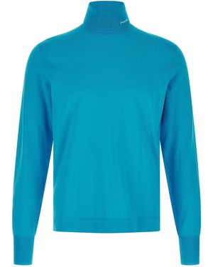 Prada Turtle Neck Sweater - Blue