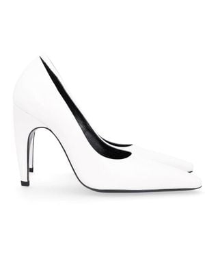 Jude Pointed-Toe Pumps - White