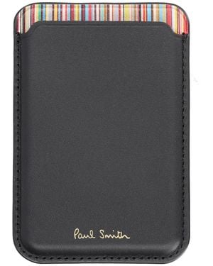 Paul Smith Card Holder For Iphone - Black
