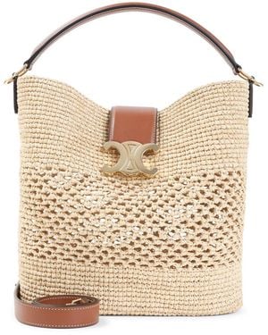 Celine Medium Louise Shoulder Bag - Natural
