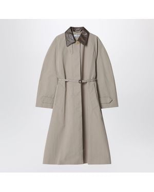 Acne Studios Belted Trenchcoat Khaki - Natural