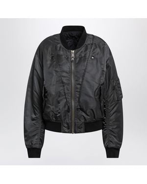 Maison Margiela Reversible Dark Ma-1 Jacket - Black