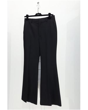 Celine Flare Pants Kick 3D Wool - Black