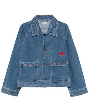 Bode Jackets - Blue