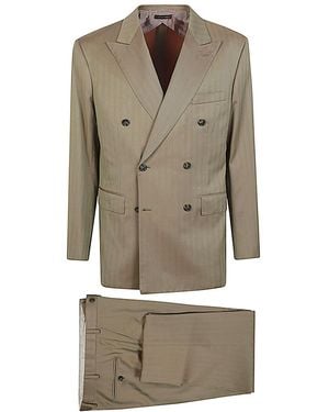 Brioni Dresses - Natural