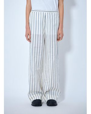 Moncler Striped Pants - Blue