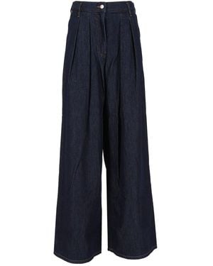Dries Van Noten Wide-Leg "Pamplona" Jeans - Blue