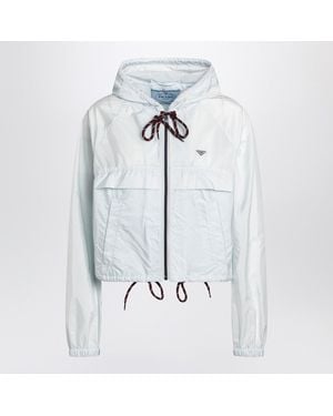 Prada Crystal Renylon Jacket - Blue
