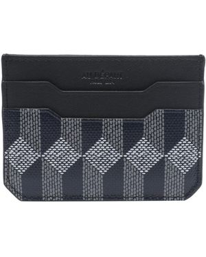 AU DEPART Logo Card Holder - Black