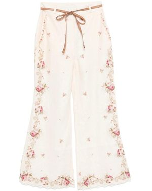Zimmermann Pants Neutral - Natural