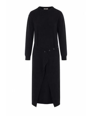 Lemaire Buttoned Dress - Black