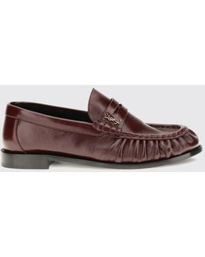Saint Laurent Le Loafer Penny Loafers - Brown
