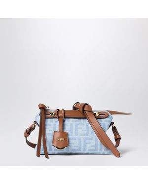 Fendi By The Way Soft Mini Denim Mini Bag - Blue