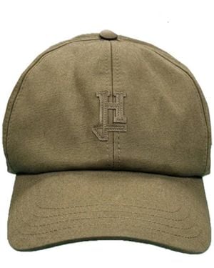 Herno Cotton Logo Baseball Cap - Green
