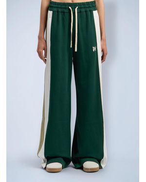 Palm Angels Monogram Track Pants - Green