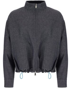 Fendi Clothing Jackets - Gray