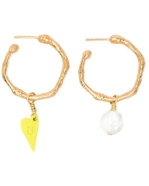 forte_forte Earrings - Metallic