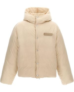 Jacquemus Puffer Jacket - Natural