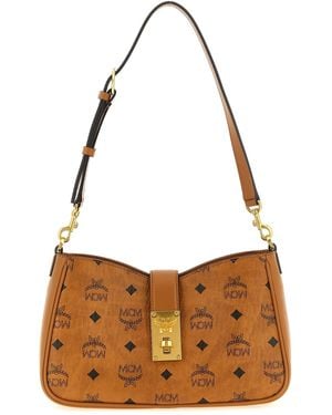 MCM 'Tracy' Shoulder Bag - Brown